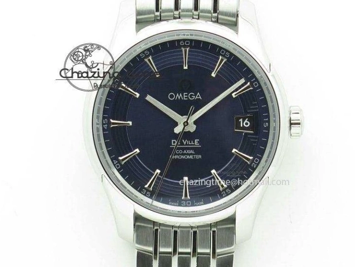 0305 SmartChoice Seamaster Diver 300M ZF 1:1 Best Edition Blue Ceramic Gray Dial on Blue Rubber Strap A 7735